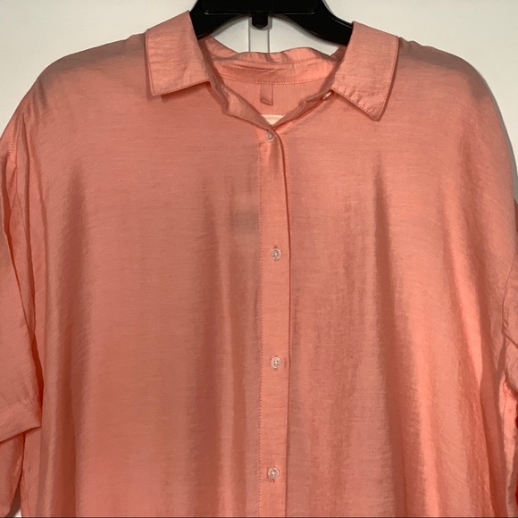 LOU & GREY Twill Oversized Shirt Mini Dress - Picture 6 of 13